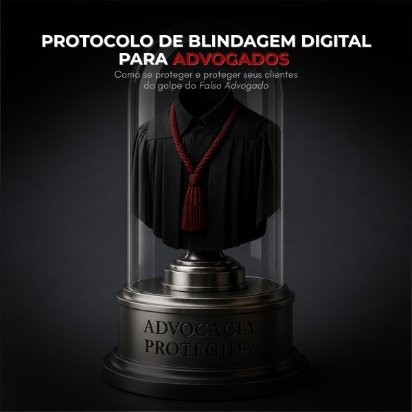 Capa do ebook Protocolo Golpe Falso Advogado
