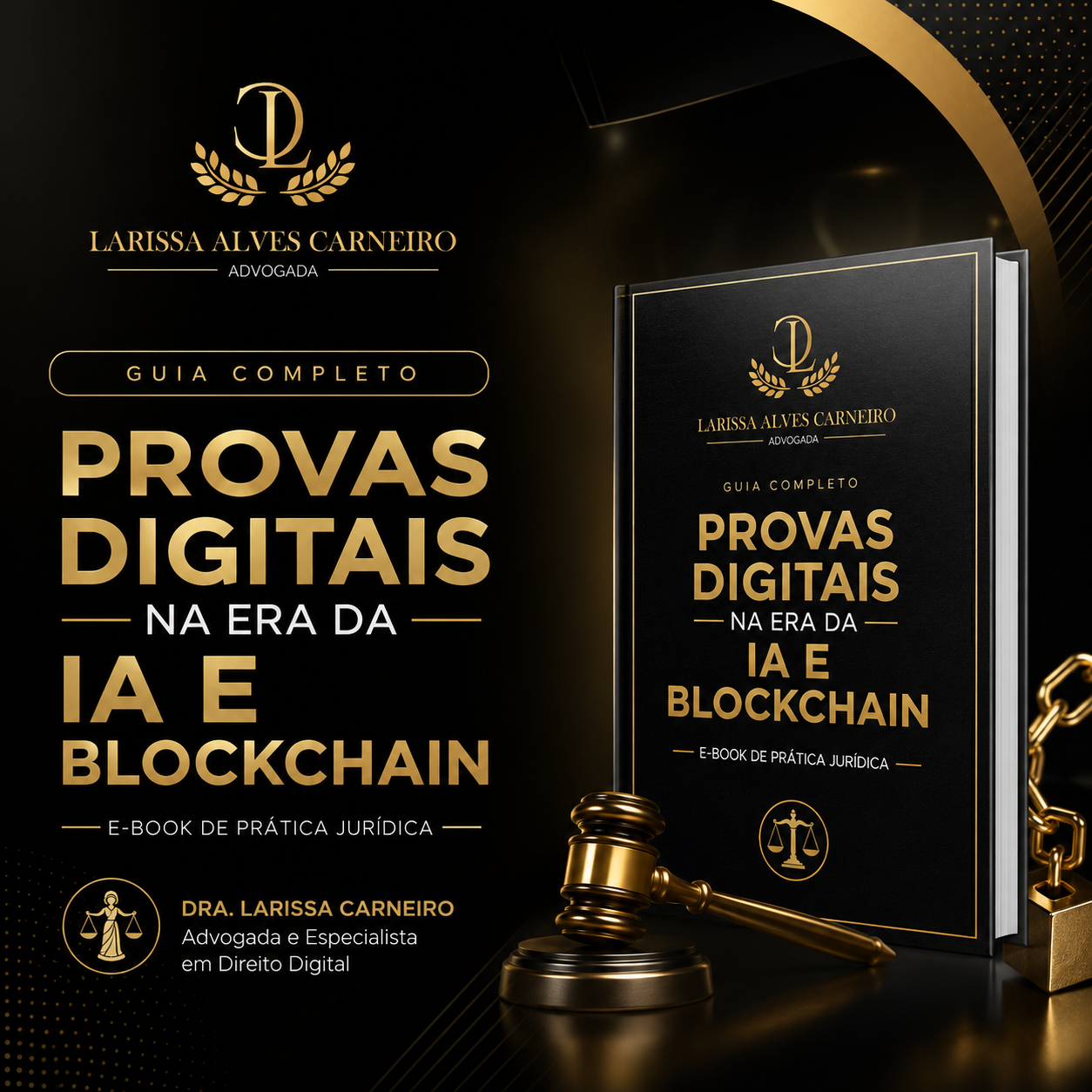 Capa do ebook Guia Completo Provas Digitais na Era da IA e Blockchain